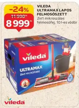 Auchan Vileda Ultramax Lapos Felmosószett ajánlat