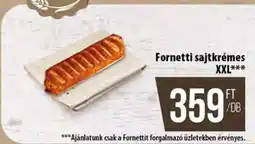 Coop Fornetti sajtkrémes XXL ajánlat