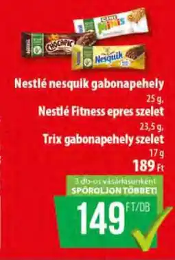 Coop Nestlé gabonapehely szeletek ajánlat