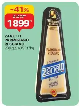 Auchan ZANETTI PARMIGIANO REGGIANO ajánlat