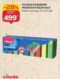 Auchan Vileda Rainbow Mosogatószivacs ajánlat