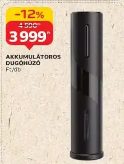 Auchan Akkumulátoros Dugóhúzó ajánlat