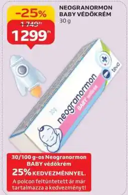 Auchan Neogranormon baby védőkrém ajánlat