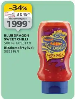 Auchan BLUE DRAGON SWEET CHILLI ajánlat