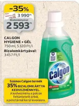 Auchan Calgon Hygiene+ gél ajánlat