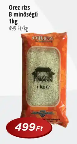 Real Orez rizs B minőségű ajánlat