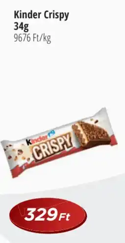 Real Kinder Crispy ajánlat