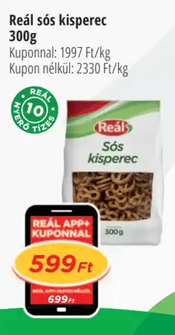 Real Reál sós kisperec ajánlat
