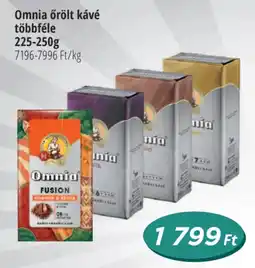 Real Omnia őrölt kávé többféle ajánlat