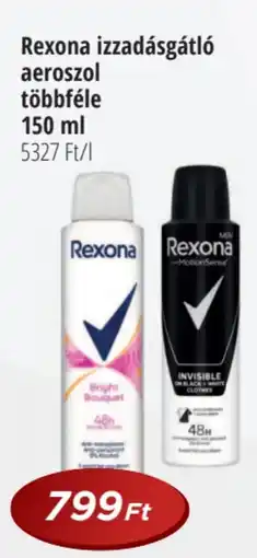 Real Rexona izzadásgátló aeroszol ajánlat