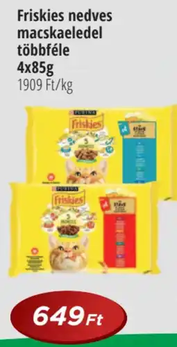 Real Friskies nedves macskaeledel ajánlat