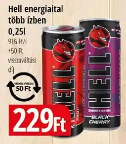 Real Hell energiaital több ízben ajánlat