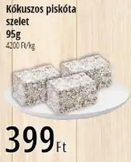 Real Kókuszos piskóta szelet ajánlat