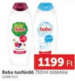 PRIVÁT Baba tusfürdő ajánlat