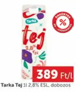 PRIVÁT Tarka Tej 2,8% ESL ajánlat