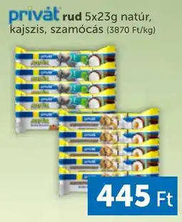 PRIVÁT Privȧt rud ajánlat