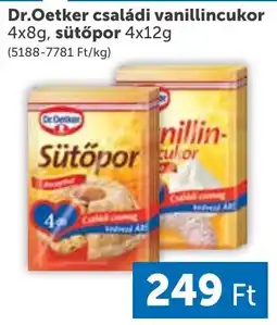 PRIVÁT Dr.Oetker családi vanillincukor ajánlat