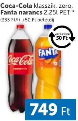 PRIVÁT Coca-Cola, Fanta narancs ajánlat