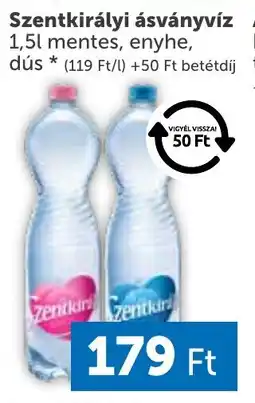 PRIVÁT Szentkirályi ásványvíz ajánlat