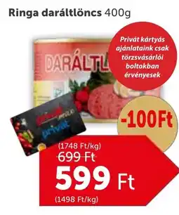 PRIVÁT Ringa daráltlöncs ajánlat