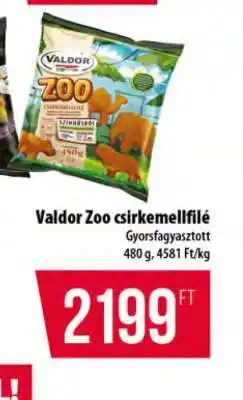 Coop VALDOR ZOO CSIRKEMELLFILÉ ajánlat