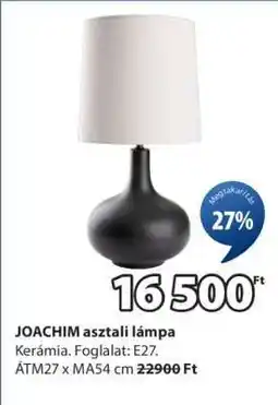 JYSK JOACHIM asztali lámpa ajánlat