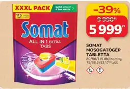 Auchan Somat Mosogatógép Tabletta ajánlat