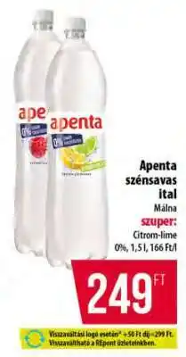 Coop Apenta szénsavas ital ajánlat