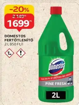Auchan Domestos Fertőtlenítő ajánlat