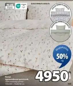 JYSK Pamut ágyneműhuzat-garnitúrák ajánlat