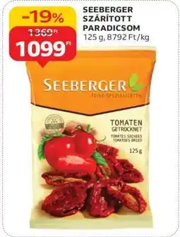 Auchan SEEBERGER SZÁRÍTOTT PARADICSOM ajánlat