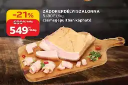 Auchan Zádor Erdélyi Szalonna ajánlat