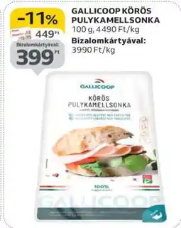 Auchan GALLICOOP KÖRÖS PULYKAMELLSONKA ajánlat