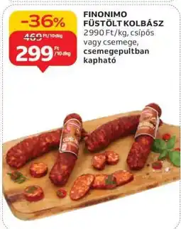 Auchan FINONIMO FÜSTÖLT KOLBÁSZ ajánlat