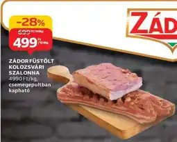 Auchan Zádor Füstölt Kolozsvári Szalonna ajánlat