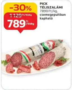 Auchan PICK Téliszalámi ajánlat