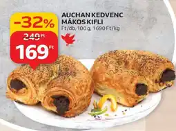 Auchan AUCHAN KEDVENC MÁKOS KIFLI ajánlat