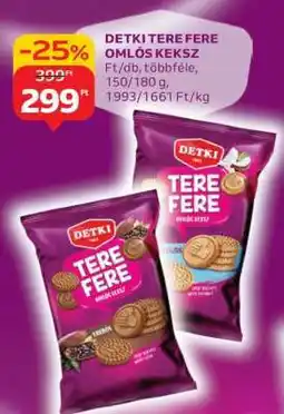 Auchan DETKI Tere Fere omlós keksz ajánlat