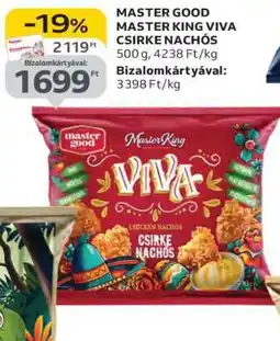 Auchan MASTER GOOD MASTER KING VIVA CSIRKE NACHÓS ajánlat
