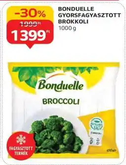 Auchan BONDUELLE GYORSFAGYASZTOTT BROKKOLI ajánlat