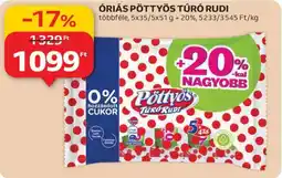 Auchan Óriás Pöttyös Túró Rudi ajánlat