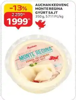 Auchan AUCHAN KEDVENC MONTE REGINA GYÚRT SAJT ajánlat