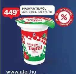 Auchan Magyar tejföl ajánlat