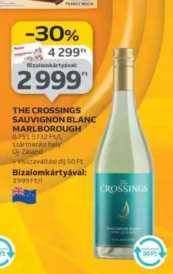 Auchan THE CROSSINGS SAUVIGNON BLANC MARLBOROUGH ajánlat