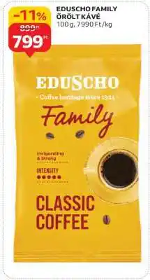 Auchan Eduscho Family őrölt kávé ajánlat
