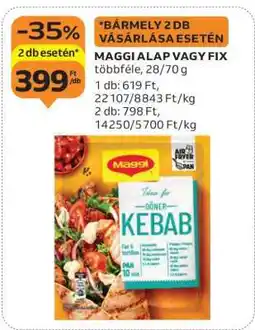 Auchan MAGGI ALAP VAGY FIX ajánlat