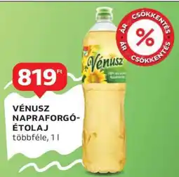 Auchan VÉNUSZ Napraforgó-étolaj ajánlat