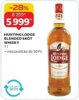 Auchan HUNTING LODGE BLENDED SKÓT WHISKY ajánlat
