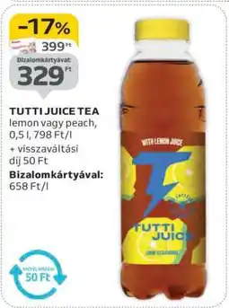 Auchan TUTTI JUICE TEA ajánlat