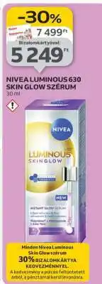 Auchan NIVEA LUMINOUS 630 SKIN GLOW SZÉRUM ajánlat